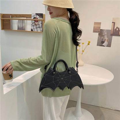 Spider Web Shape Shoulder Bag