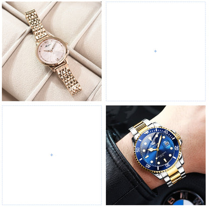 Women Quartz Diamond Geneva Wrist Watches For Women