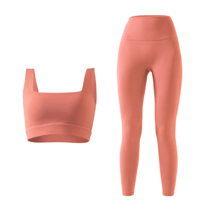 Peach Hip Gym Training Yoga Suit