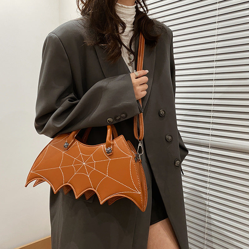 Spider Web Shape Shoulder Bag