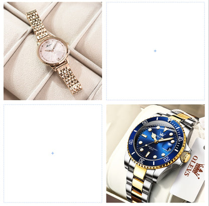 Women Quartz Diamond Geneva Wrist Watches For Women