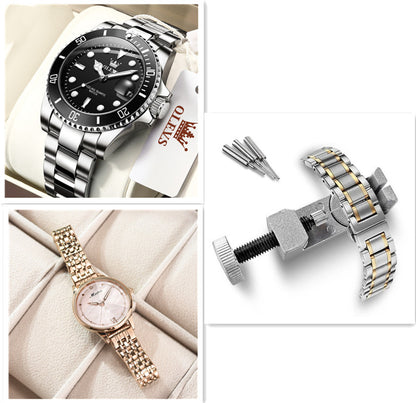 Women Quartz Diamond Geneva Wrist Watches For Women