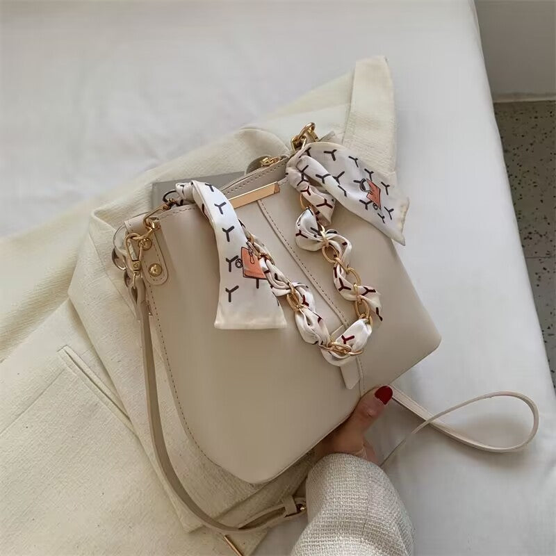 One Shoulder Bucket Bag