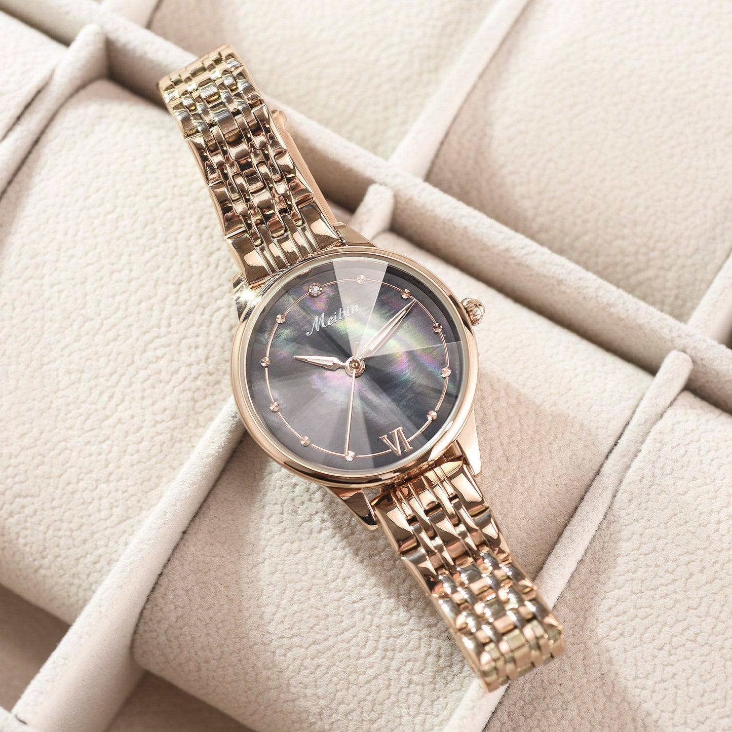 Women Quartz Diamond Geneva Wrist Watches For Women