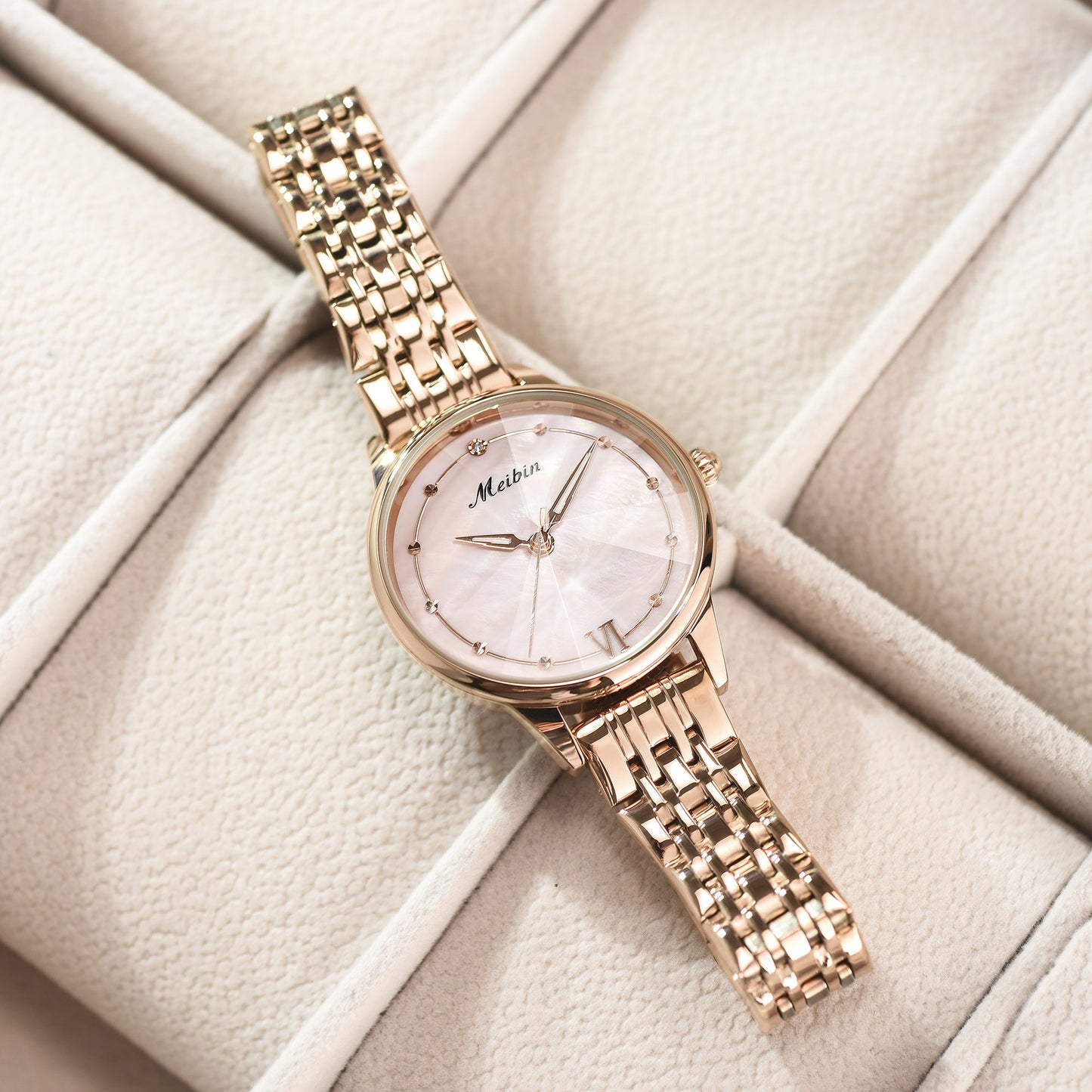 Women Quartz Diamond Geneva Wrist Watches For Women